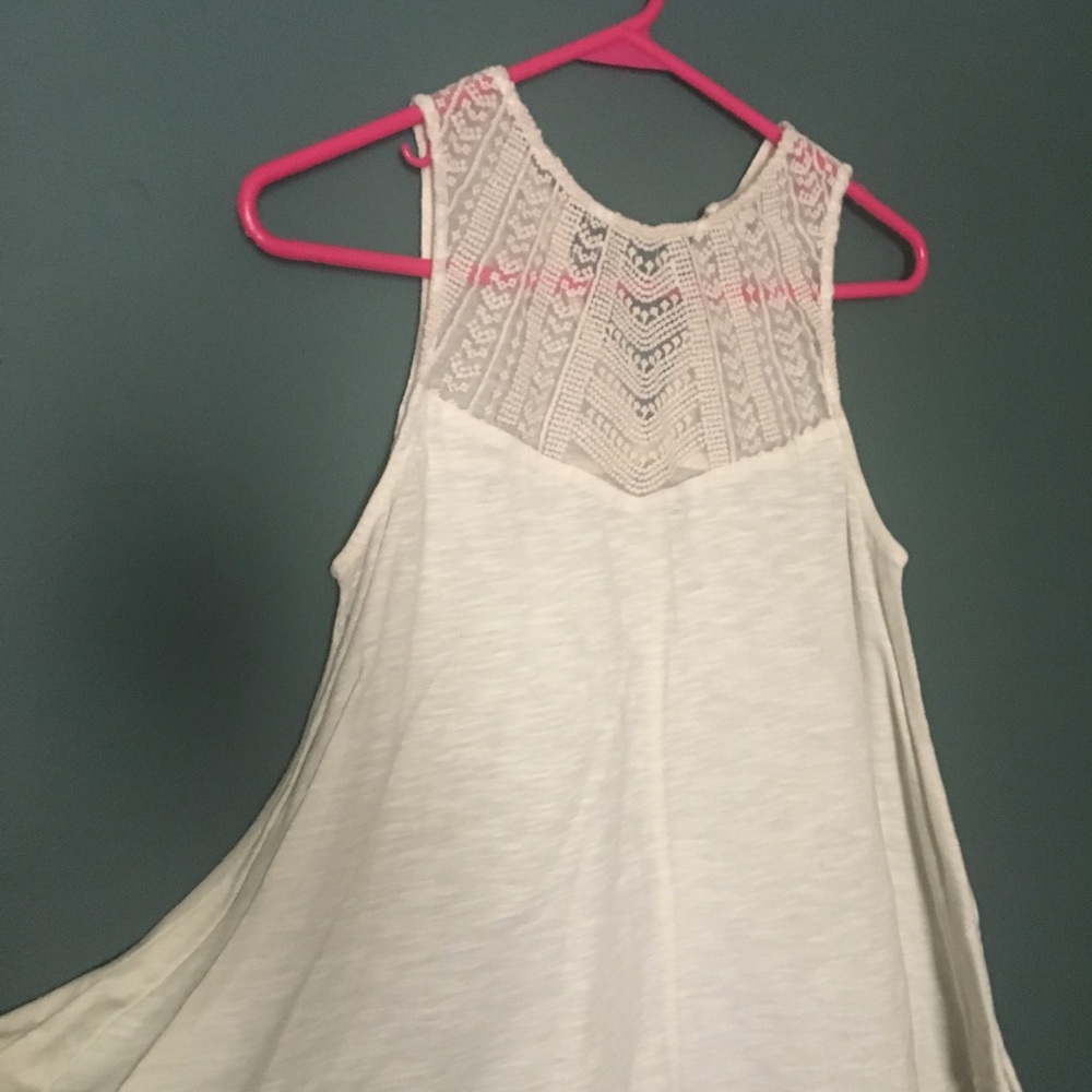 Cream vintage tank